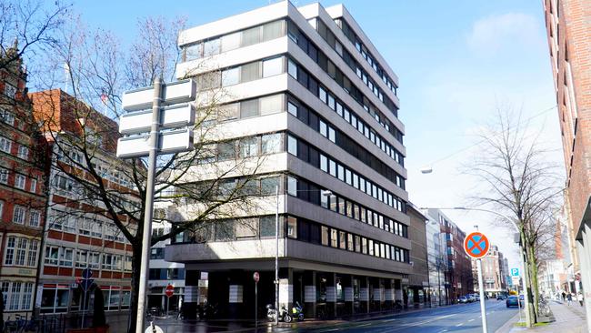 The headquarters of Greensill Bank in Bremen, northern Germany. The bank has been deemed insolvent by a German local court. Picture: AFP