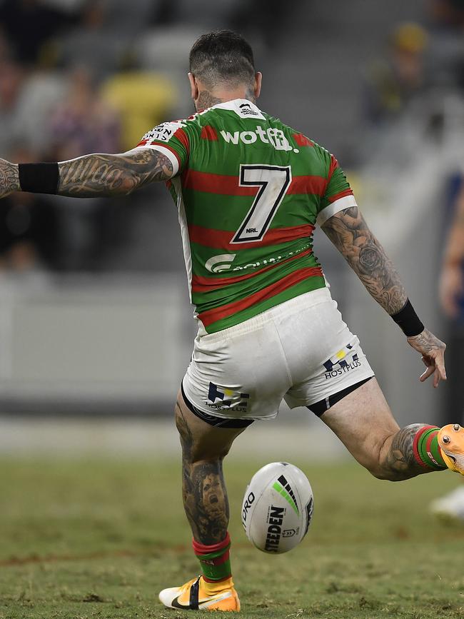 Adam Reynolds kept his cool under pressure to kick the winning field goal. Picture: Getty Images