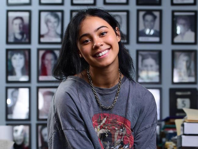 Tatiana Goode poses at South Australian Casting office Thursday January,21,2021.Picture Mark Brake