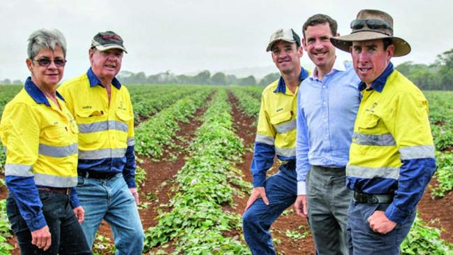 Greensill family with brothers Andrew, Lex and Peter. Picture: Greensill Family Group