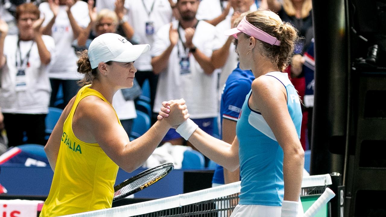 Fed Cup: French star Kiki Mladenovic takes down Ash Barty | The Australian