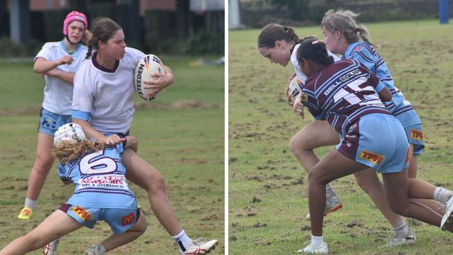 CQ Capras under-17 girls intra-squad trial game at Kettle Park, Rockhampton, on January 19, 2025.