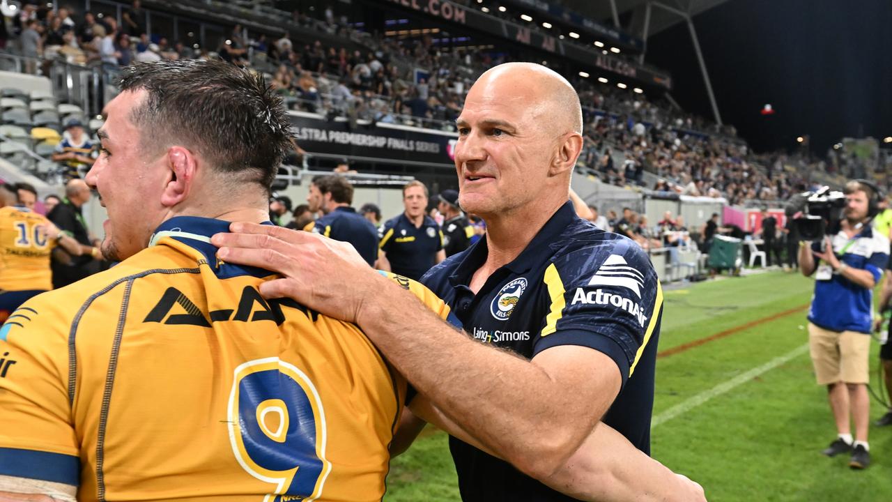 The Eels want Brad Arthur to coach Parramatta for a long time. (Photo by Bradley Kanaris/Getty Images)