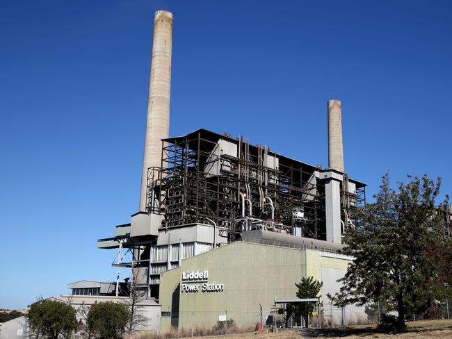 Liddell power station in the NSW town of Muswellbrook. Picture: AAP Image/Dan Himbrechts. Picture: Jane Dempster/The Australian