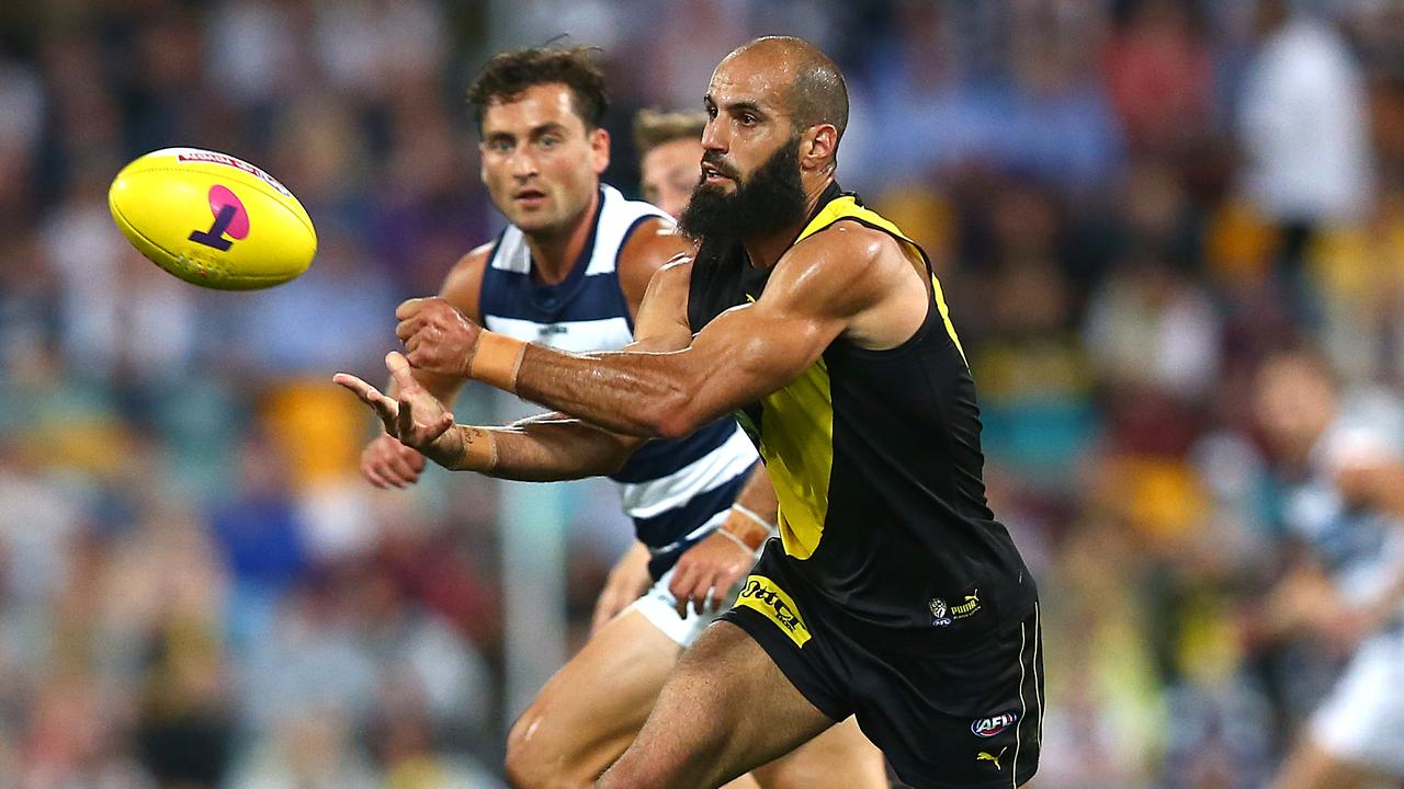 Bachar Houli has been a key cog for Richmond. Picture: Jono Searle/AFL Photos/via Getty Images