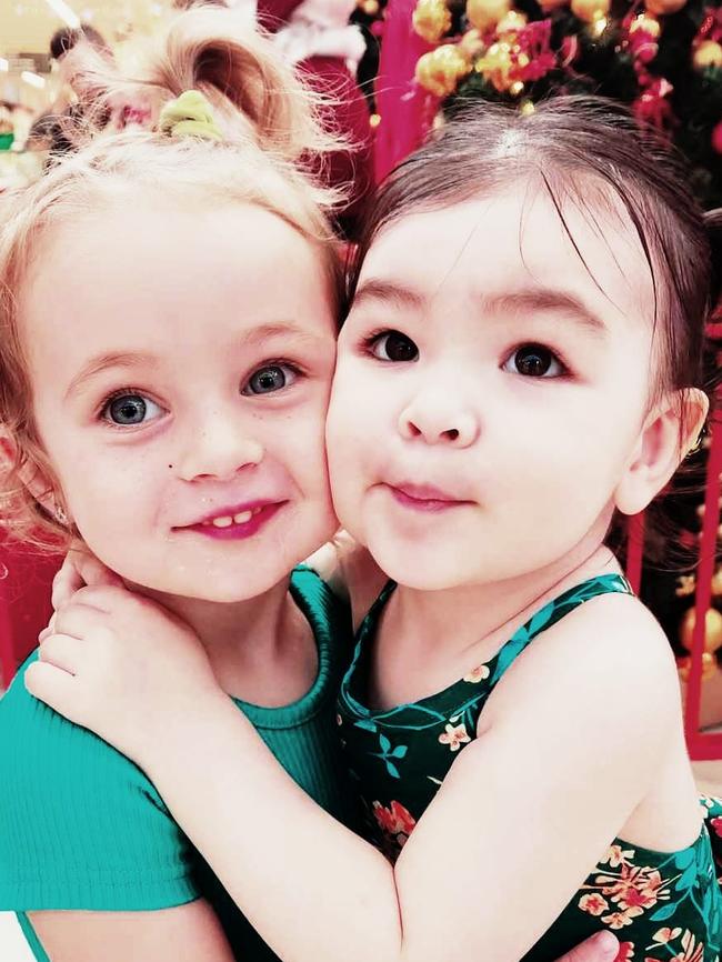 Isabelle Jane 19 months and Miss Marni, 2 years - nominated for Ipswich's cutest toddler.