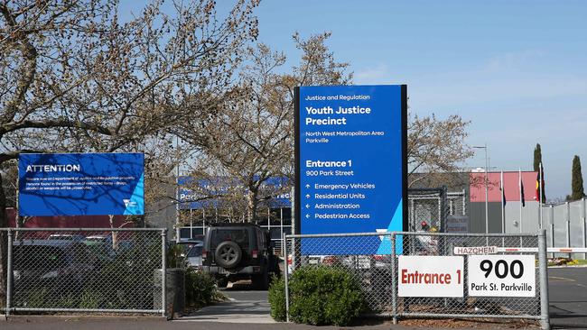 Two staff members have been assaulted at Parkville youth justice centre. Picture: George Salpigtidis