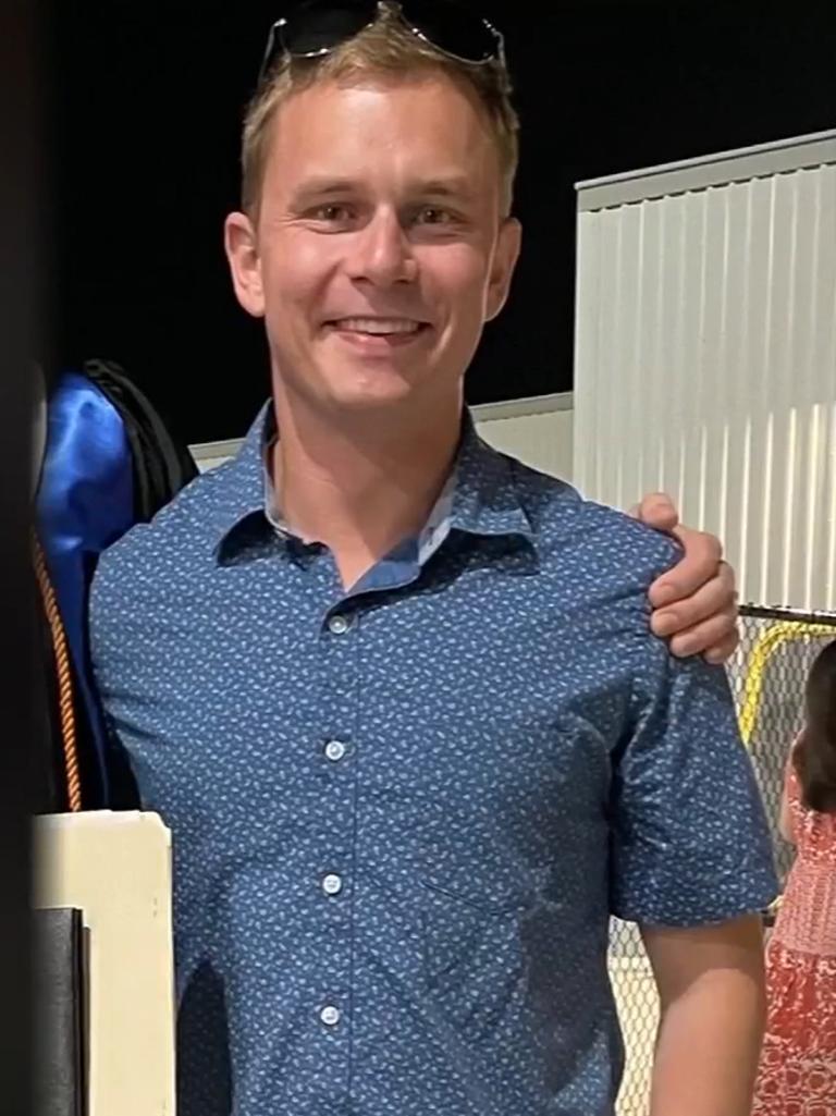 Captain John Robertson was ejected from a plane during ground operations. Picture: NBC 5 / Facebook