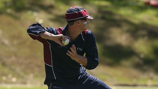 The Southport School v Brisbane State High School at The Southport School/Village Green. Picture: Glenn Campbell