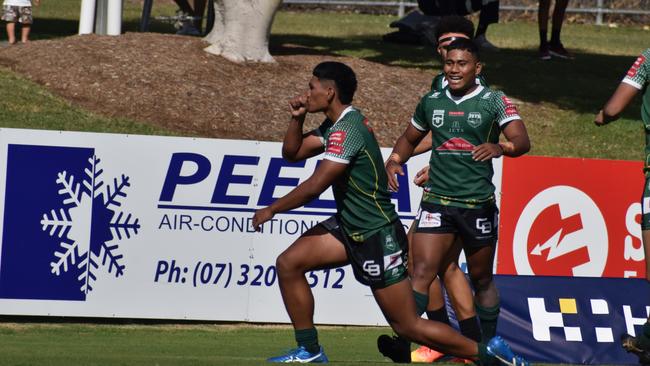 Meninga Cup semi-final action between the Ipswich Jets and Townsville Blackhawks. Saturday April 15, 2023.