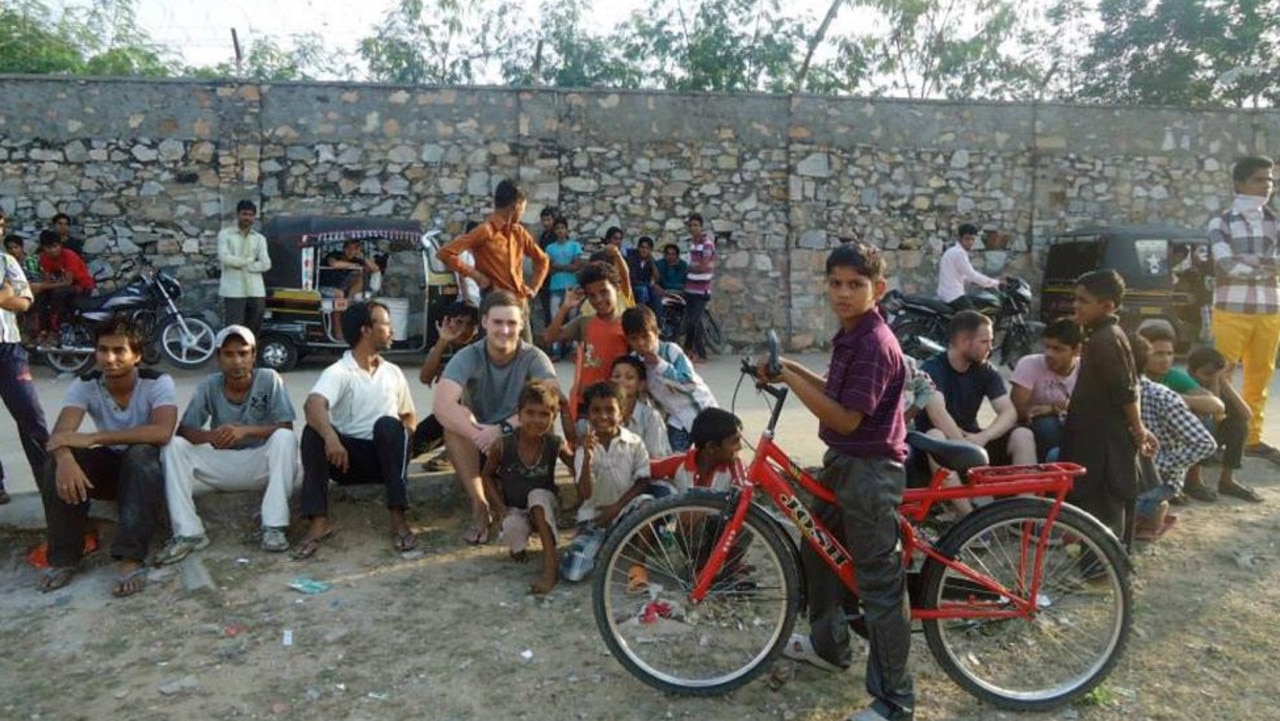 Henry spent five months in India as a backpacker. Picture: Supplied