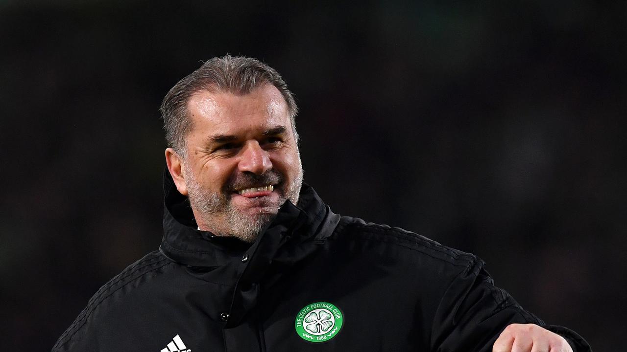 Ange Postecoglou is happy with the form of his Celtic side. Picture: Mark Runnacles/Getty Images
