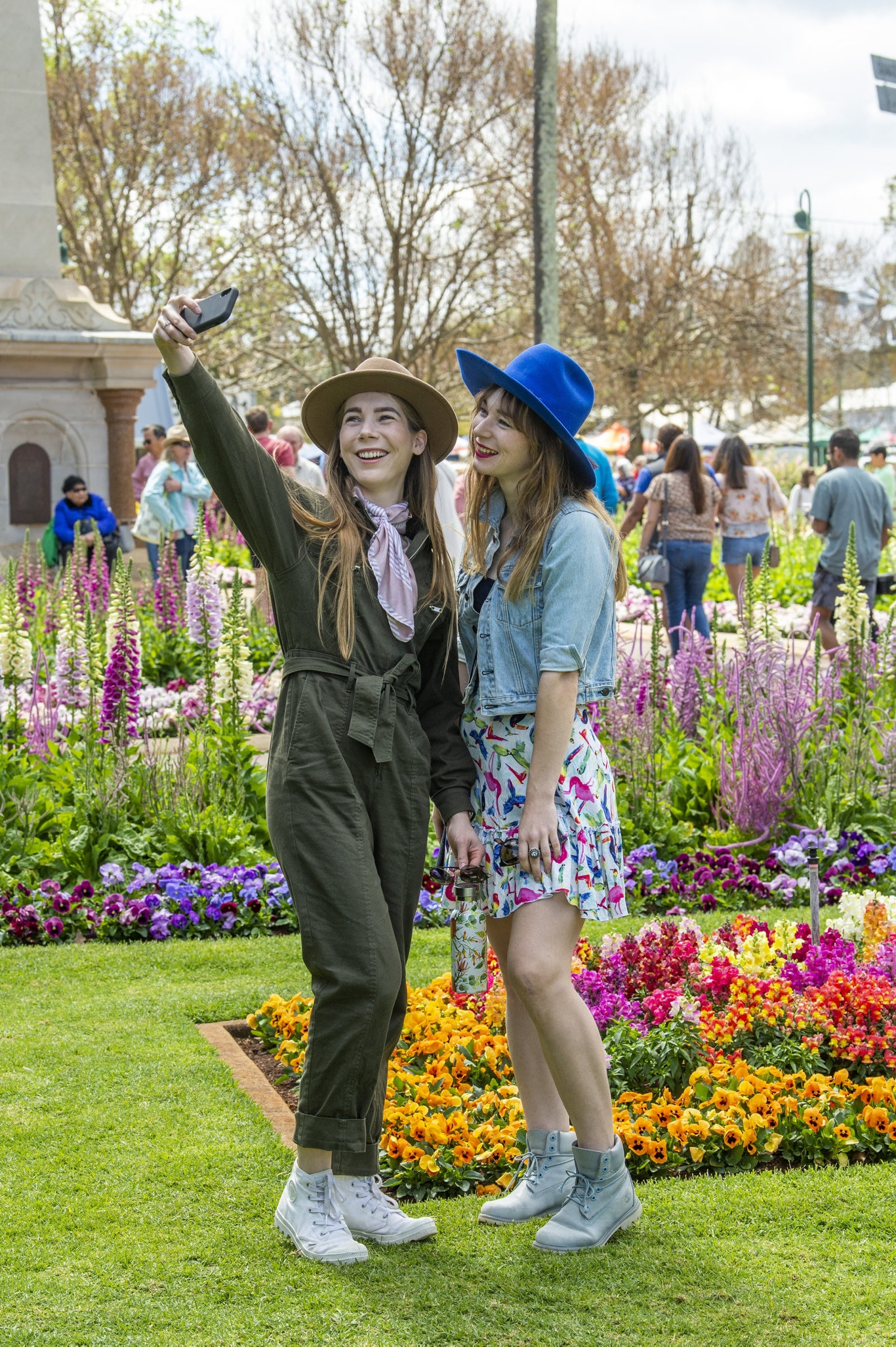 Monique (left) and Samantha Doney