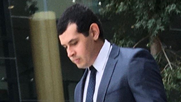 Bedri Genc walks away from Ipswich District Court despite admitting to drug trafficking.