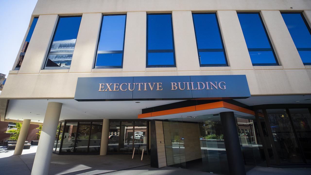 Executive Building, Murry St Hobart. Premiers and government offices. Tasmania. Picture: NCA NewsWire / Richard Jupe