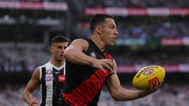 Dylan Shiel is also being managed by the Bombers. (Photo by James Wiltshire/AFL Photos via Getty Images)
