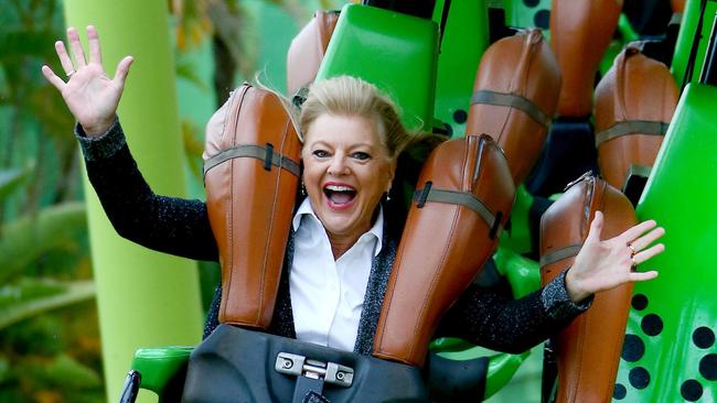 Deputy Mayor Cr Donna Gates at Dreamworld. Picture Mike Batterham