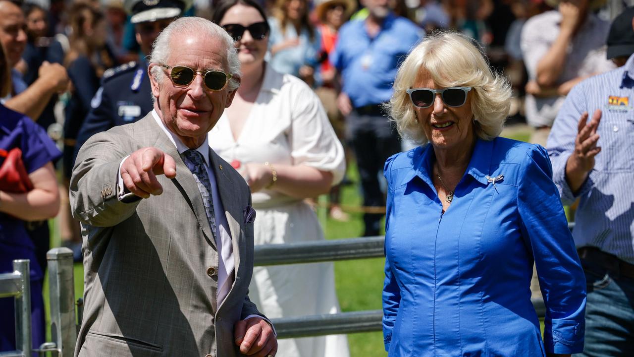 King Charles III and Queen Camilla attended the Premier's Community BBQ at Parramatta Park on Tuesday. Picture: Brook Mitchell / POOL / AFP)