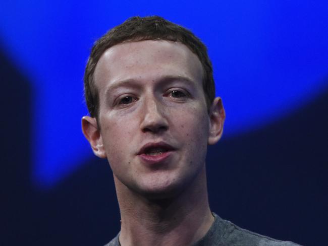 Begging letter ... Mark Zuckerberg has yet to respond to West’s cash demands. Picture: Supplied