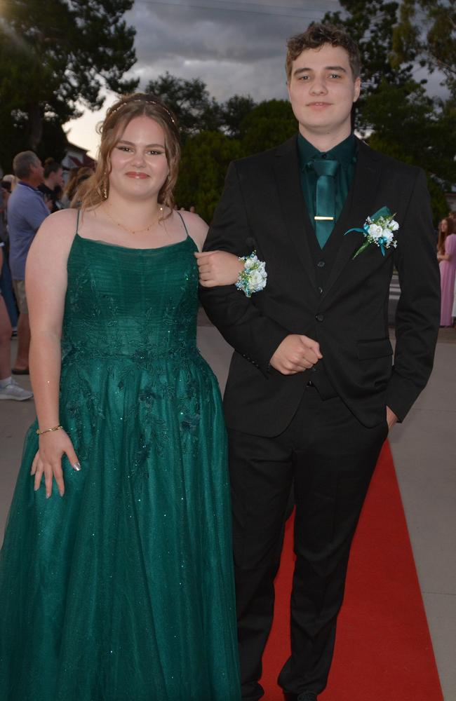 Sam Shaw and Josh Gale at Assumption College's year 12 formal on April 22, 2025. Photo: Jessica Klein