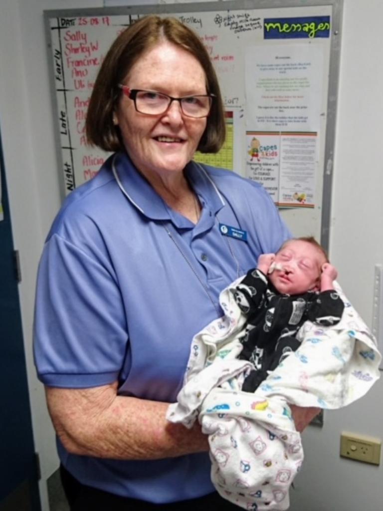 Sally Hillman has cared for more than 1000 babies in her 40 year career. Photo: Sally Hillman