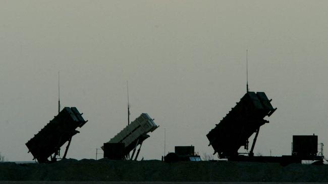 A battery of Patriot missile. Such weapons protecting Ukrainian cities are ‘nearly autonomous’. Picture: AFP