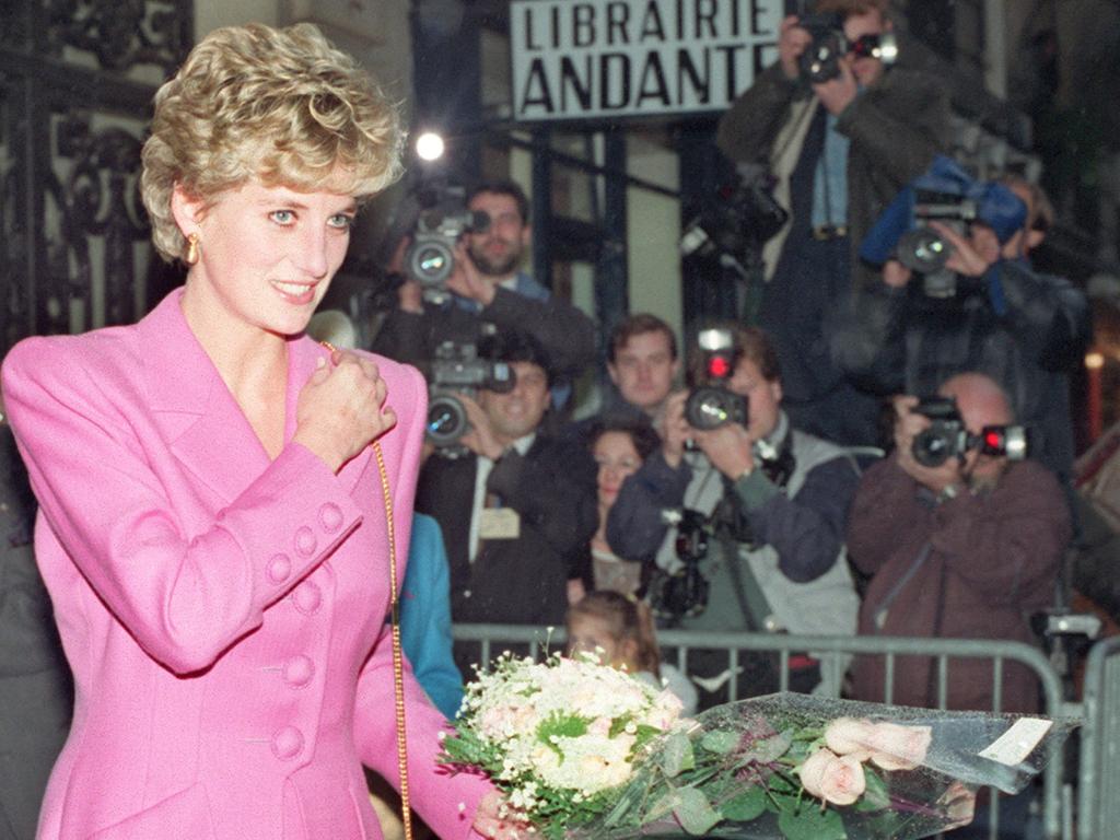 Princess Diana in Paris in 1992, three years before the explosive interview. Picture: Vincent Amalvy