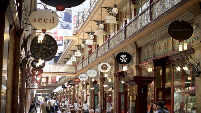 The Strand arcade in Sydney CBD.