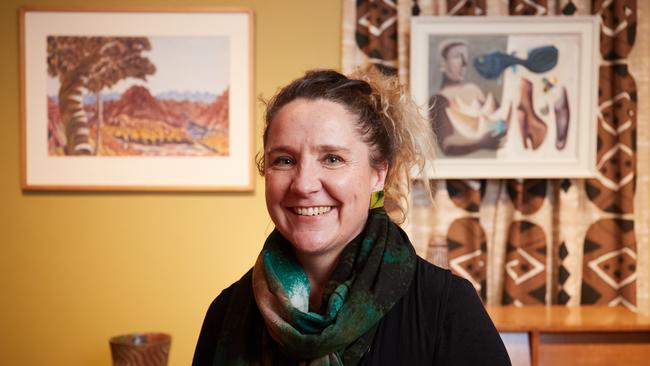 Art Gallery of South Australia deputy director Dr Lisa Slade. Picture: AAP Image/Matt Loxton