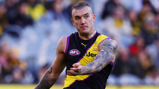 Dustin Martin in action for Richmond. Picture: Michael Klein