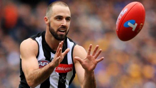 Steele Sidebottom is in doubt for Collingwood's first final due to a ruptured testicle.