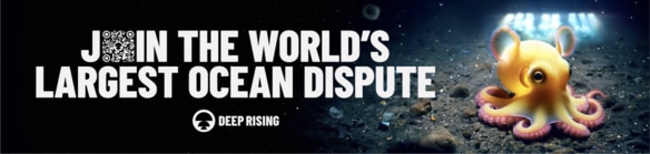 The World's Largest Ocean Dispute campaign was created by Emotive