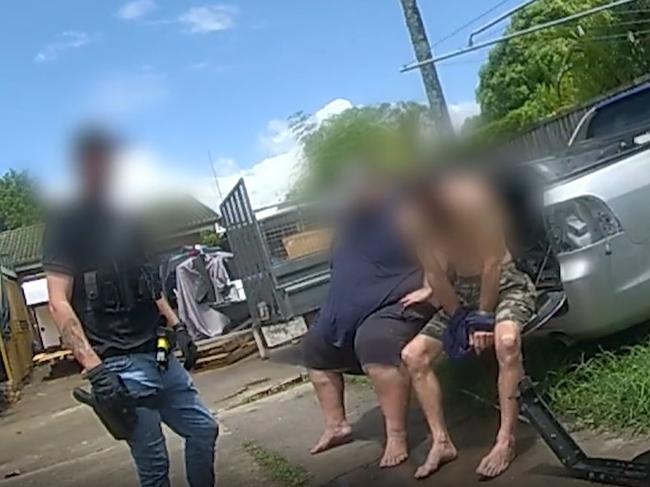 Detectives from Taskforce Maxima South Eastern Region have charged 15 people on more than 50 charges following an operation targeting the alleged recruitment of gang members across the southeast. Photo: Queensland Police Service