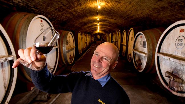 Tahbilk winery owner Alister Purbrick is chasing new markets with China closed to Australian wine, and has high hopes for Korea, Japan and India. Picture: Jay Town