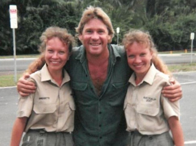 The twins first rose to fame after working with Steve Irwin. Picture: ABC/Helen Powers
