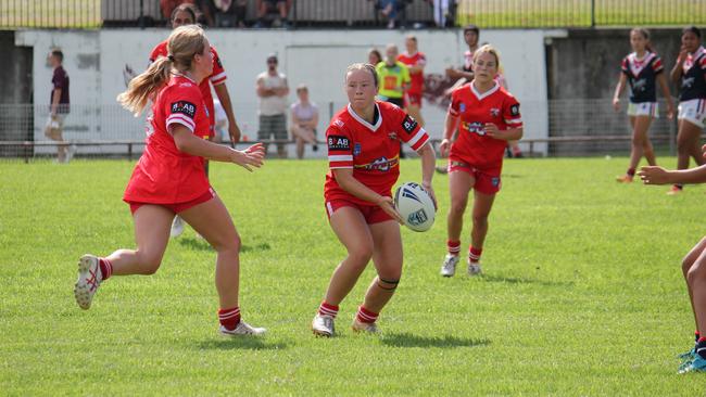 Koffi Brookfield of the Illawarra Steelers Lisa Fiaola Cup side. Picture: Kevin Merrigan