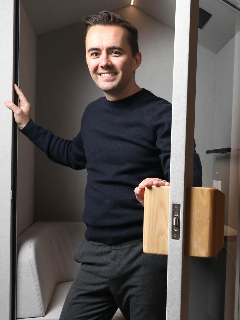 Entrepreneur Tyson Gundersen is another of the finalists in this year’s EY Entrepreneur of the Year awards. Picture: Dean Martin