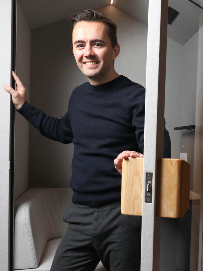 Entrepreneur Tyson Gundersen is another of the finalists in this year’s EY Entrepreneur of the Year awards. Picture: Dean Martin
