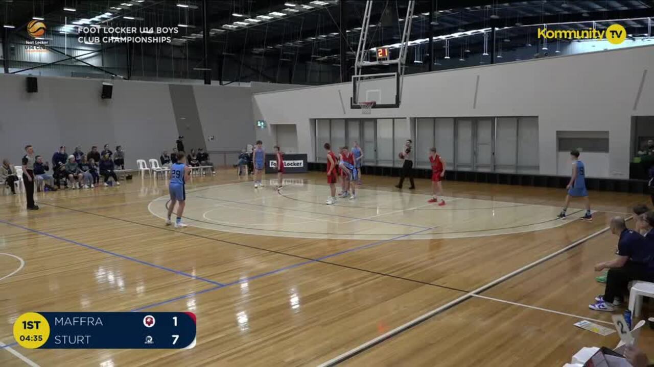 Replay: Maffra Eagles v Sturt Sabres (Boys) – 2024 Basketball Australia U14 Club Championships Day 2