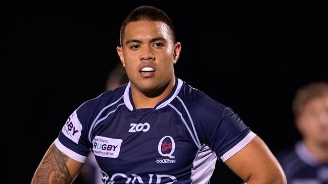 CANBERRA, AUSTRALIA - NOVEMBER 11: Duncan Paia'aua of Queensland looks on during the NRC Grand Final match between Canberra and Queensland Country at Viking Park on November 11, 2017 in Canberra, Australia.  (Photo by Brett Hemmings/Getty Images)