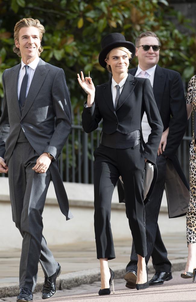 Cara Delevingne is who we all wished we were at high school. Pulls off edgy outfits, rolls with the cool guys …