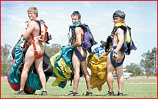 Nude Men Rain From Sky The Courier Mail