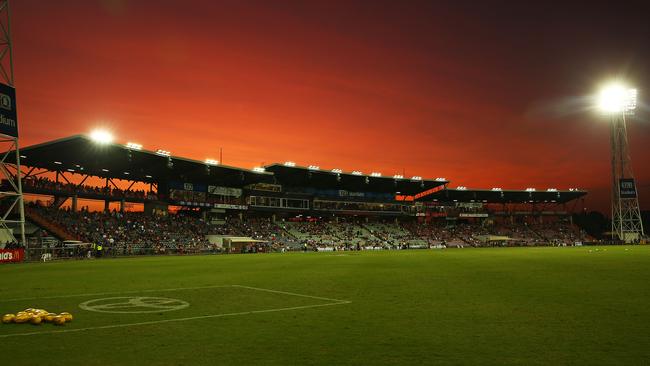 The NT is pushing for AFL games to be played in the Top End, which included TIO Stadium in Darwin. Picture: Getty Images