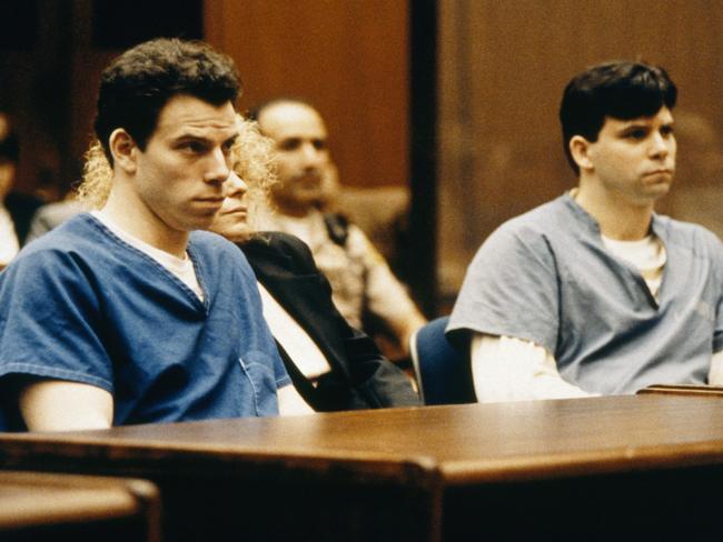 TRIAL OF BROTHERS LYLE & ERIK MENENDEZ, PARRICIDES (Photo by Ted Soqui/Sygma via Getty Images)