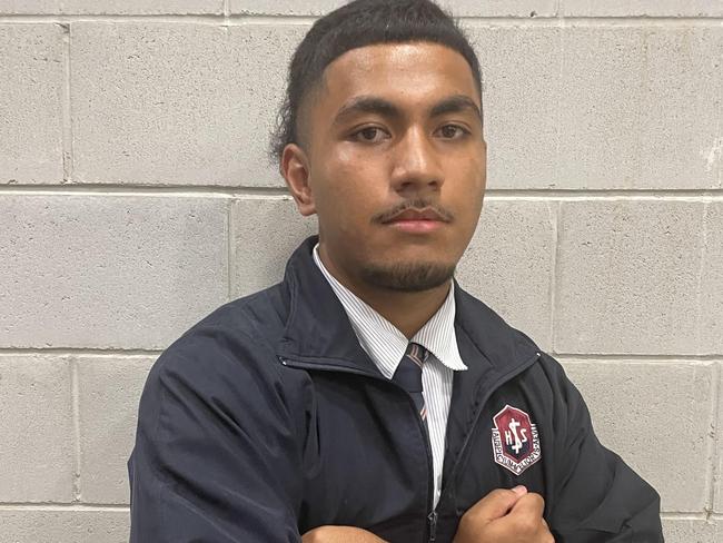 Lleyton Alofa-Fotu is a centre who will start the season as Ipswich SHS's Langer Reserves captain.