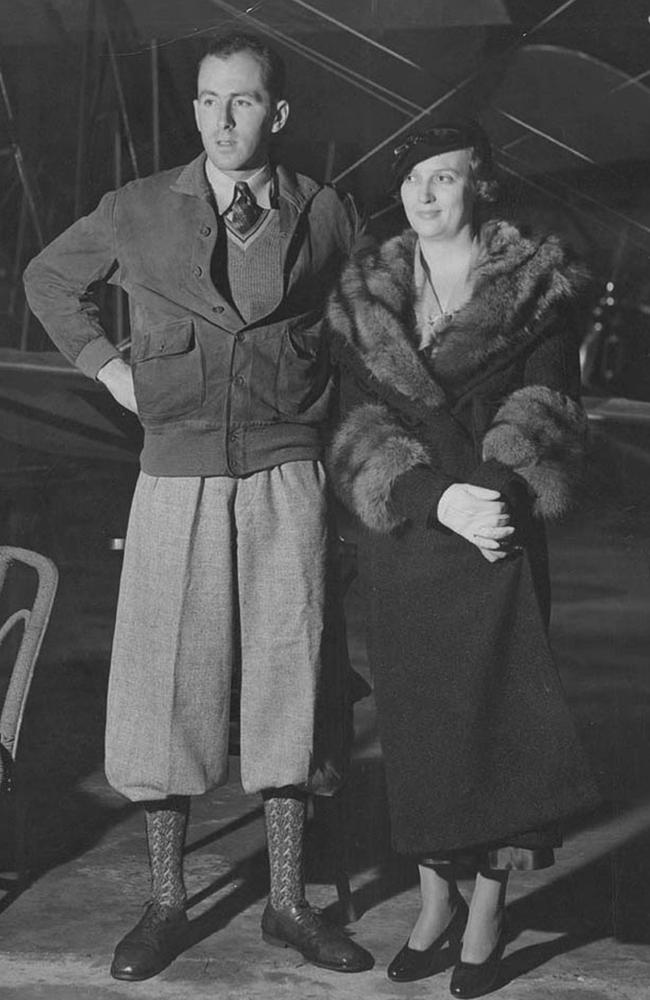 Jim Broadbent with his first wife, Beryl. Picture: State Library of NSW