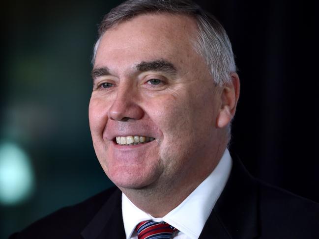 Myer is hosting a doorstop at its HQ. Myer CEO Bernie Brookes is stepping down after nine years in the role. He is being replaced by chief information officer Richard Umbers. Bernie Brookes. Picture: Jay Town