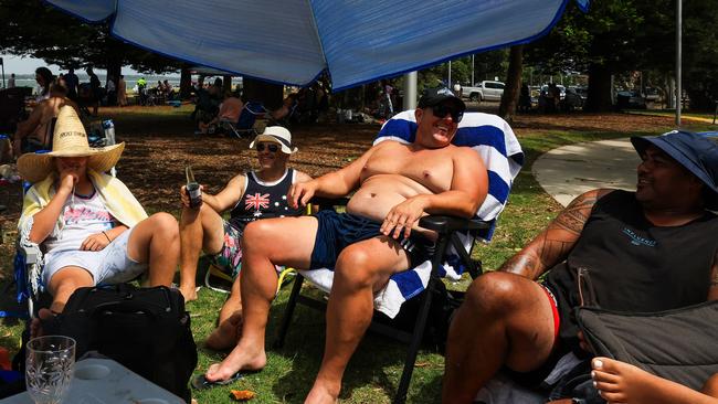 These Aussies made the most of Australia Day to celebrate how lucky we are to live in this country. Picture: Getty Images