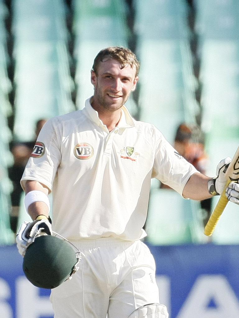 The 2009 Test tour of South Africa that saw the emergence of a young, prodigious Phil Hughes was Ponting’s proudest moment. Photo: AFP, Gianluigi Guercia