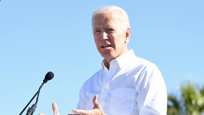 There are legitimate concerns over whether Biden is mentally up to the job. Picture: Ethan Miller/Getty Images